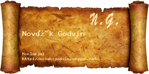 Novák Godvin névjegykártya